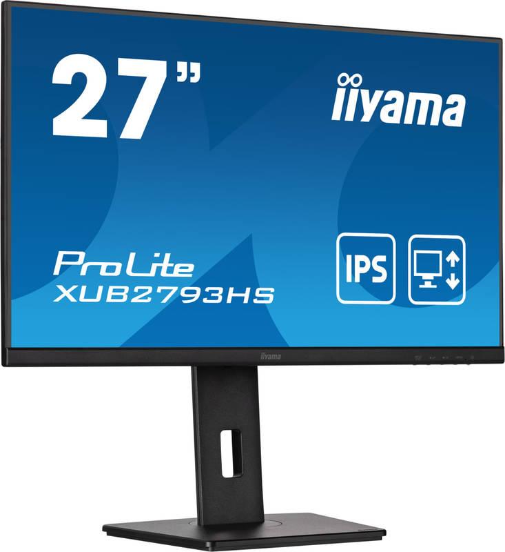 Monitor IIYAMA ProLite XUB2793HS-B5 černý