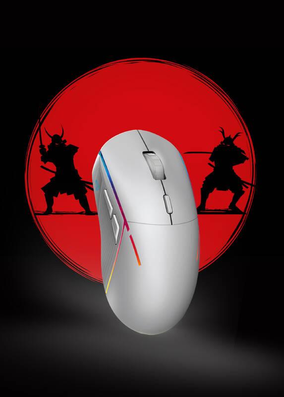 Myš YENKEE YMS 3500WE SAMURAI bílá