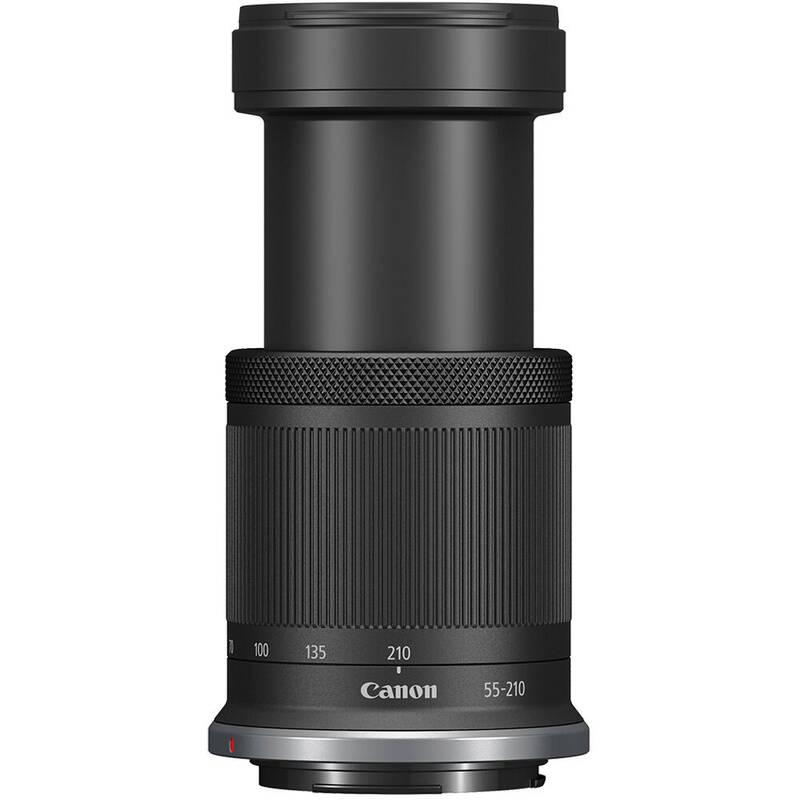 Objektiv Canon RF-S 55-210 mm f 5-7.1 IS STM černý, Objektiv, Canon, RF-S, 55-210, mm, f, 5-7.1, IS, STM, černý