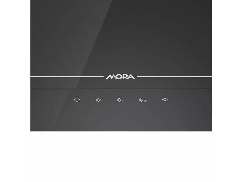 Odsavač par Mora OV 686 GB černý sklo