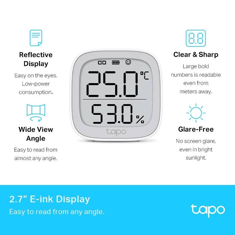 Senzor TP-Link Tapo T315, chytrý teplotní senzor s displejem