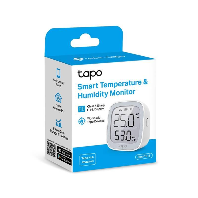 Senzor TP-Link Tapo T315, chytrý teplotní senzor s displejem, Senzor, TP-Link, Tapo, T315, chytrý, teplotní, senzor, s, displejem