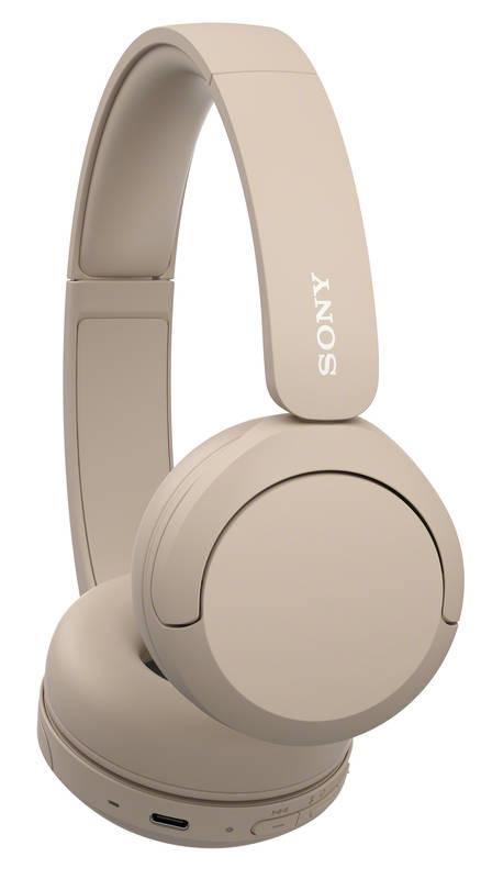 Sluchátka Sony WH-CH520 béžová