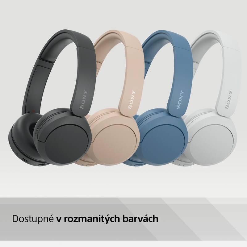 Sluchátka Sony WH-CH520 béžová
