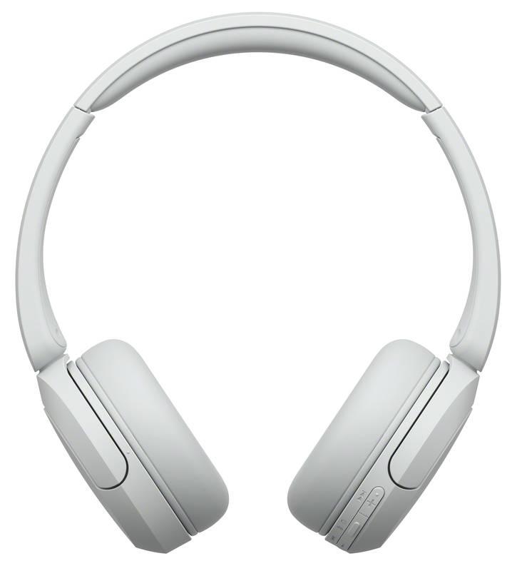 Sluchátka Sony WH-CH520 bílá, Sluchátka, Sony, WH-CH520, bílá