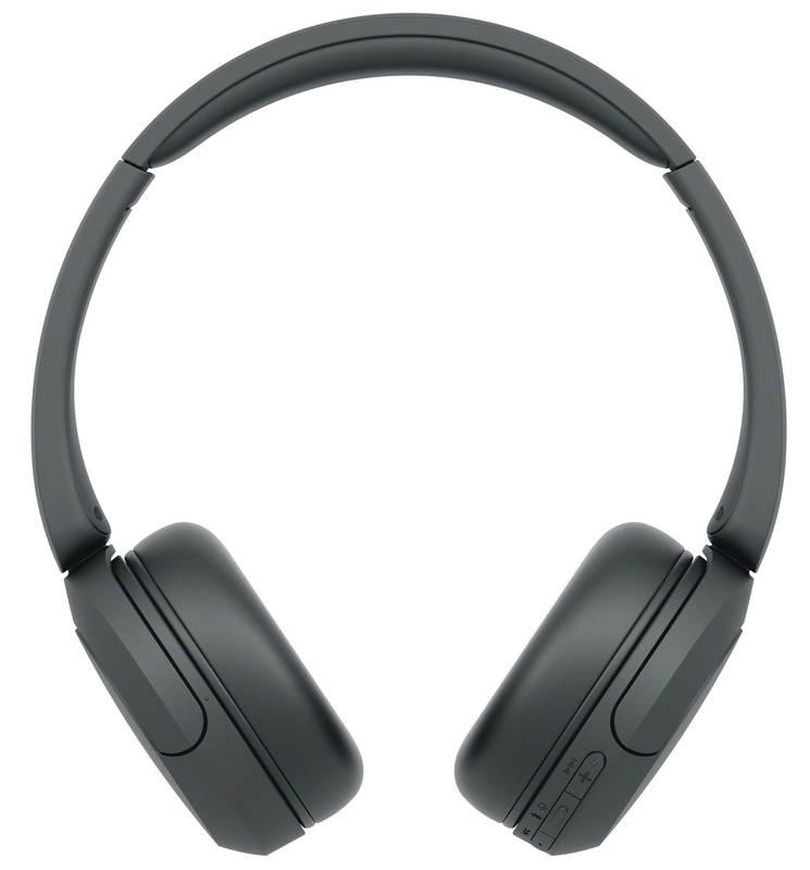 Sluchátka Sony WH-CH520 černá, Sluchátka, Sony, WH-CH520, černá