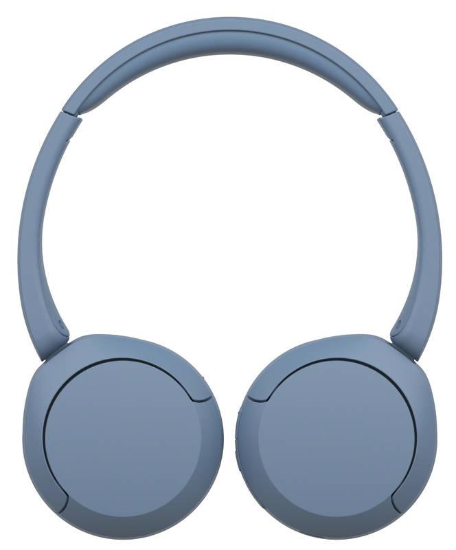 Sluchátka Sony WH-CH520 modrá, Sluchátka, Sony, WH-CH520, modrá