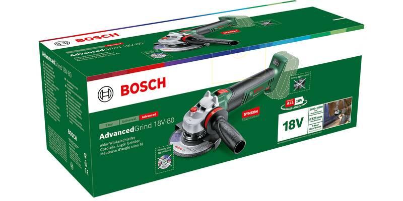 Úhlová bruska Bosch AdvancedGrind 18V-80