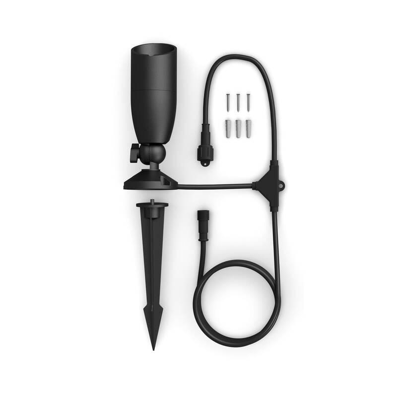 Venkovní svítidlo WiZ Ground Spot Extension černé