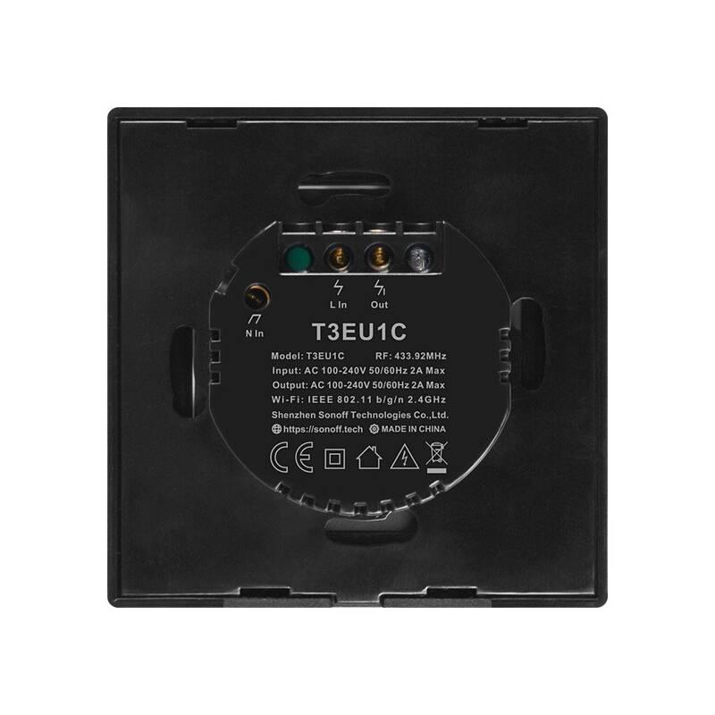 Vypínač Sonoff Smart Switch WiFi RF 433 T3 EU TX