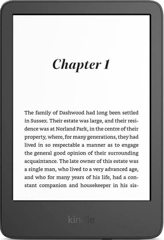 Čtečka e-knih Amazon Kindle 2022 16 GB bez reklam černá