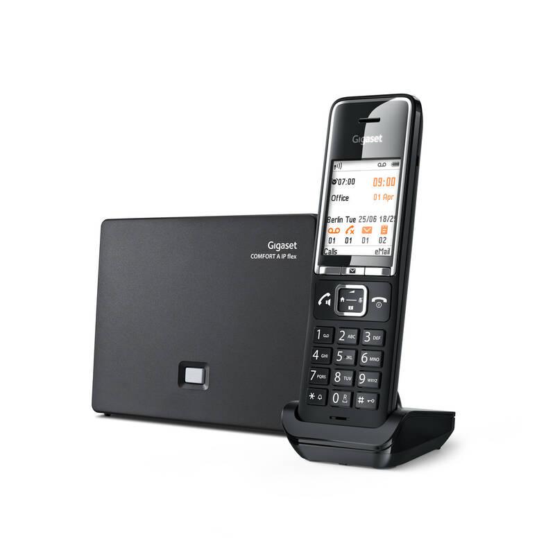 Domácí telefon Gigaset Comfort 550 IP Flex černý, Domácí, telefon, Gigaset, Comfort, 550, IP, Flex, černý