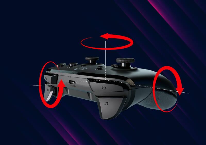 Gamepad Lorgar TRIX-510 pro Nintendo Switch, Android, PC, iOS 13, PS3 černý