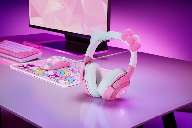 Headset Razer Kraken BT - Hello Kitty Ed. růžový