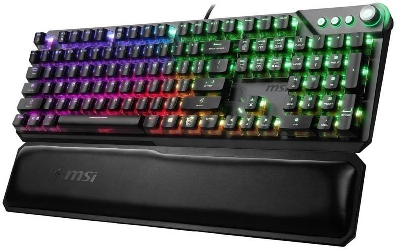 Klávesnice MSI Vigor GK71 Sonic, US layout černá šedá