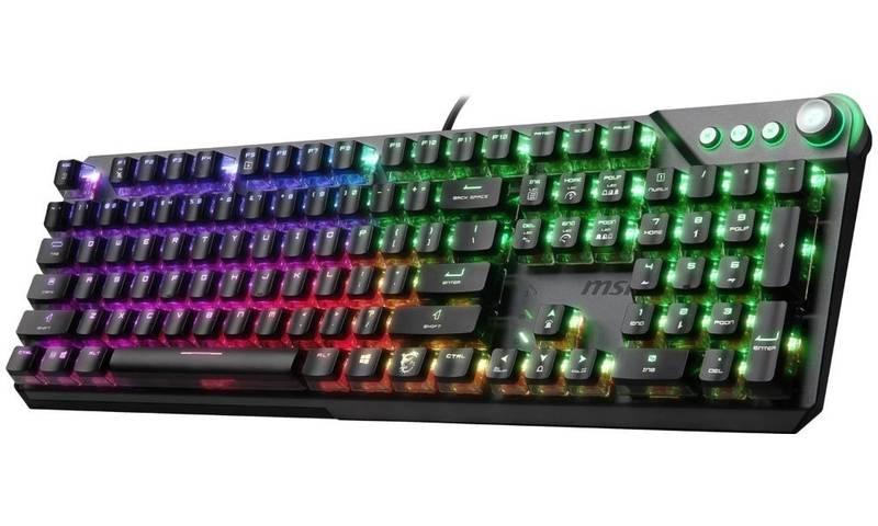 Klávesnice MSI Vigor GK71 Sonic, US layout černá šedá
