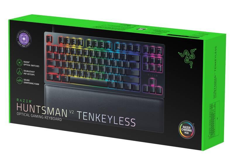 Klávesnice Razer Huntsman V2 Tenkeyless - US Layout černá