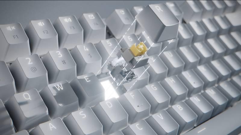 Klávesnice Razer Pro Type Ultra - US Layout bílá