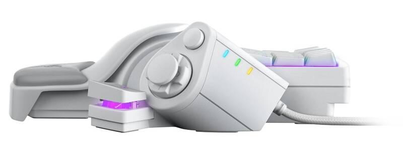 Klávesnice Razer Tartarus Pro - Mercury bílá