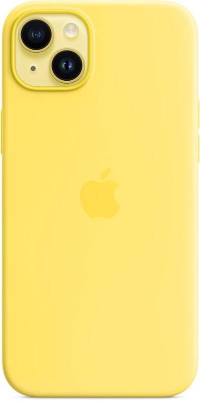 Kryt na mobil Apple Silicone Case s MagSafe pro iPhone 14 Plus - kanárkově žlutý, Kryt, na, mobil, Apple, Silicone, Case, s, MagSafe, pro, iPhone, 14, Plus, kanárkově, žlutý