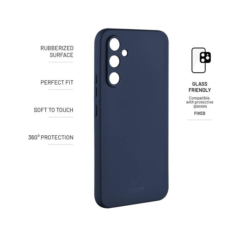 Kryt na mobil FIXED Story na Samsung Galaxy A54 5G modrý