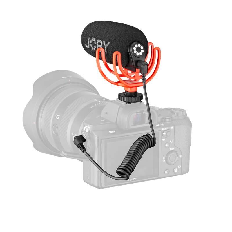 Mikrofon JOBY Wavo černý červený