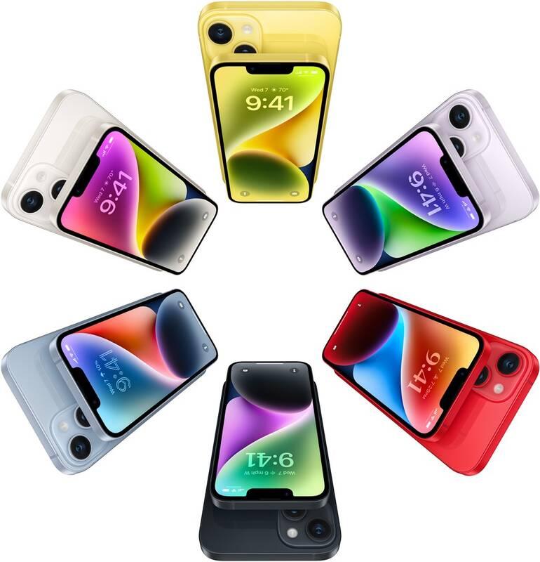 Mobilní telefon Apple iPhone 14 128GB Yellow, Mobilní, telefon, Apple, iPhone, 14, 128GB, Yellow