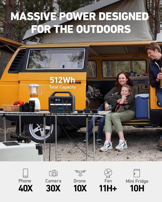 Nabíjecí stanice Anker 535 PowerHouse černá