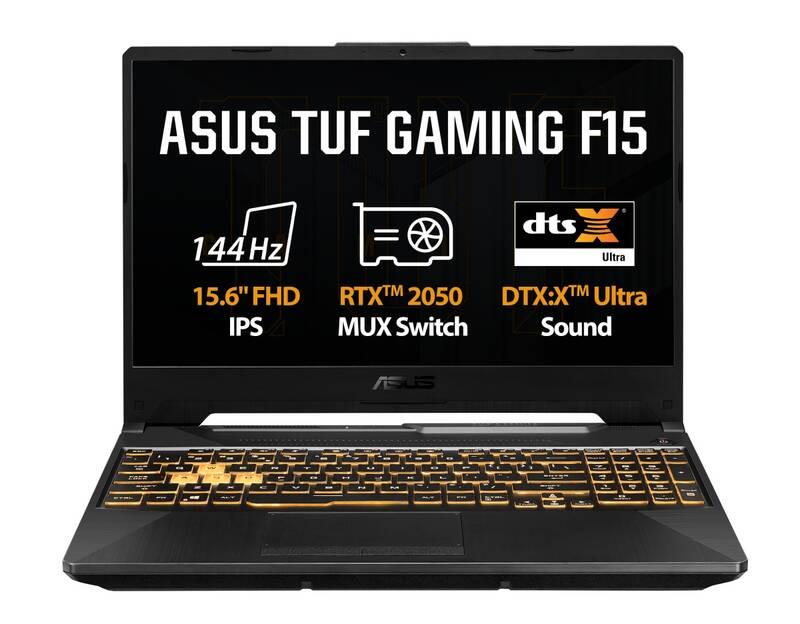 Notebook Asus TUF Gaming F15 černý