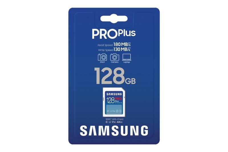 Paměťová karta Samsung PRO Plus SDXC 128GB