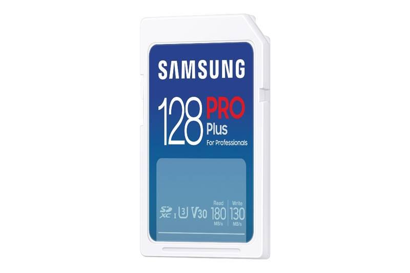 Paměťová karta Samsung PRO Plus SDXC 128GB USB adaptér