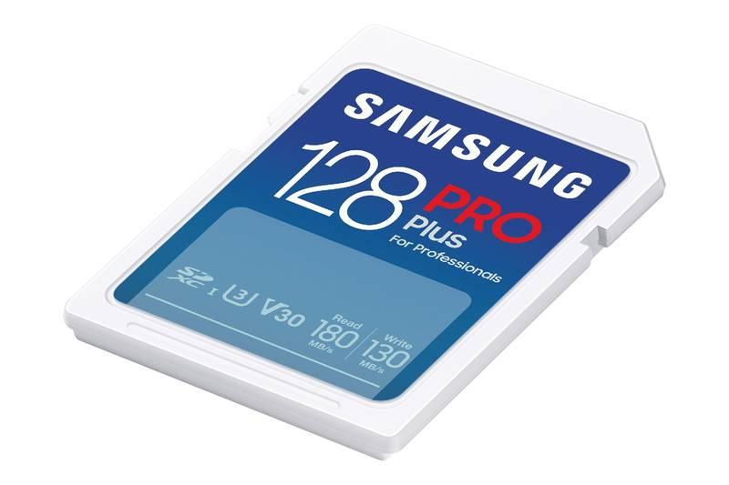 Paměťová karta Samsung PRO Plus SDXC 128GB USB adaptér