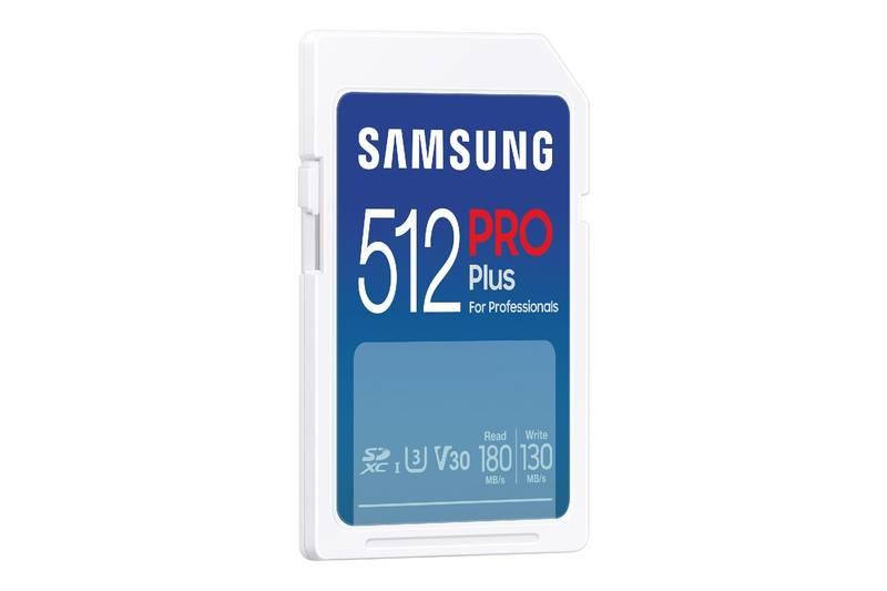 Paměťová karta Samsung PRO Plus SDXC 512GB USB adaptér, Paměťová, karta, Samsung, PRO, Plus, SDXC, 512GB, USB, adaptér