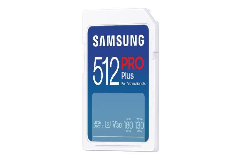 Paměťová karta Samsung PRO Plus SDXC 512GB USB adaptér, Paměťová, karta, Samsung, PRO, Plus, SDXC, 512GB, USB, adaptér