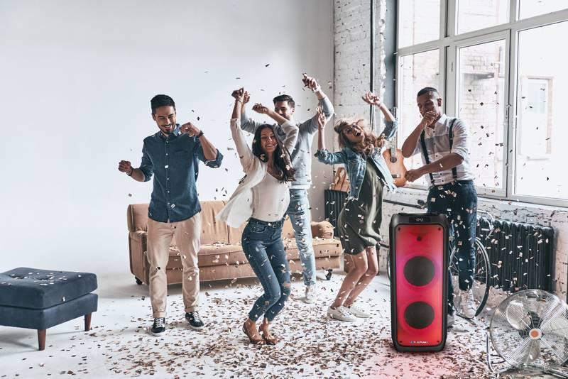 Party reproduktor Blaupunkt PB10DB černý