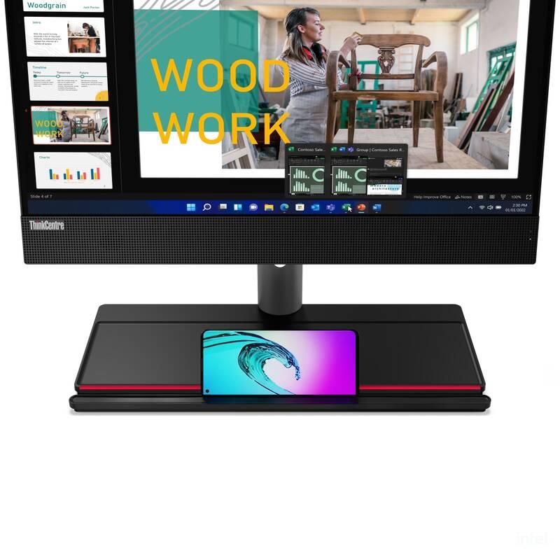 Počítač All In One Lenovo ThinkCentre M70a Gen 3 černý