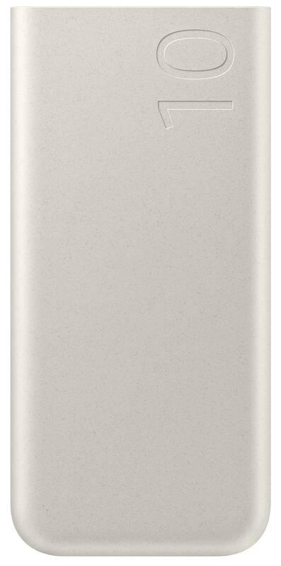 Powerbank Samsung 10 000 mAh 25W, USB-C béžová, Powerbank, Samsung, 10, 000, mAh, 25W, USB-C, béžová