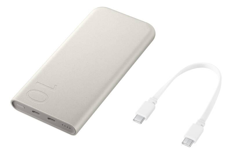 Powerbank Samsung 10 000 mAh 25W, USB-C béžová