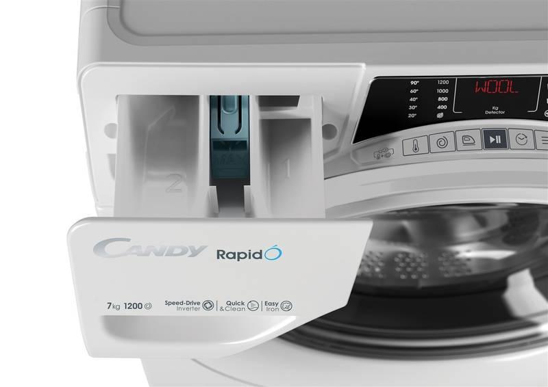 Pračka Candy RO4 1274DWMT 1-S bílá