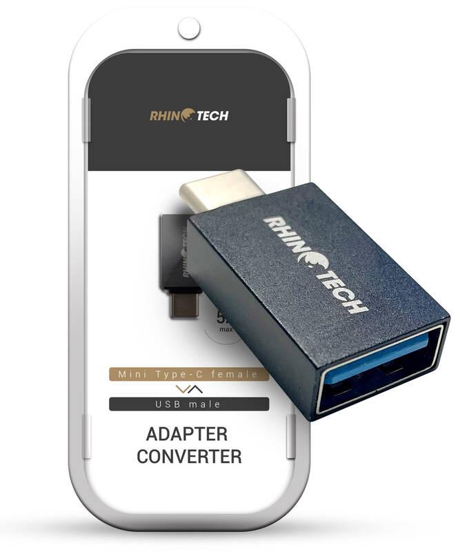 Redukce RhinoTech USB USB-C černá