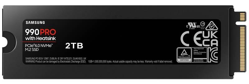 SSD Samsung 990 PRO 2TB M.2 s chladičem