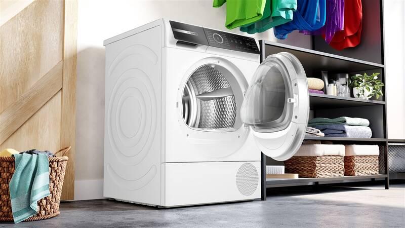 Sušička prádla Bosch Serie 8 WQB245A0BY selfCleaning Condenser bílá, Sušička, prádla, Bosch, Serie, 8, WQB245A0BY, selfCleaning, Condenser, bílá