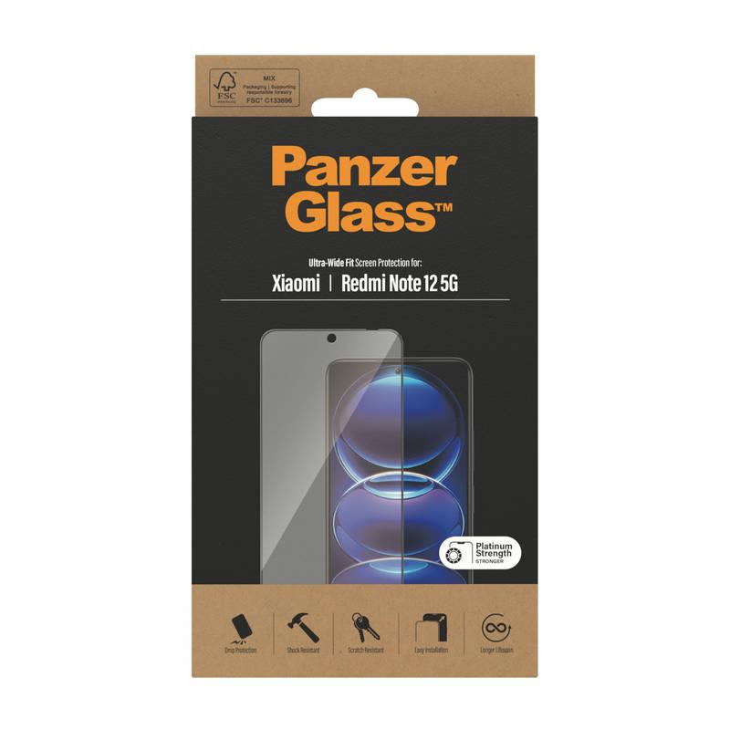 Tvrzené sklo PanzerGlass na Xiaomi Redmi Note 12 5G Poco X5