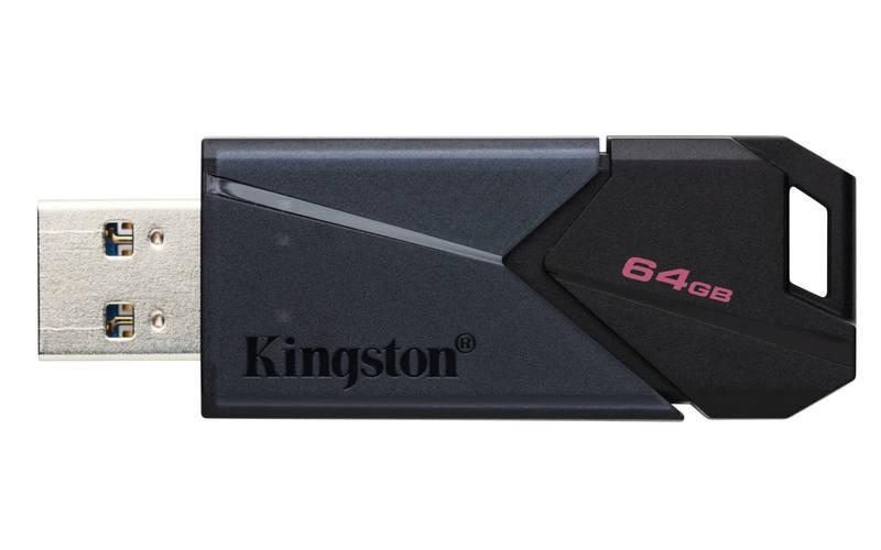 USB Flash Kingston DataTraveler Exodia Onyx 64GB USB 3.2 černý