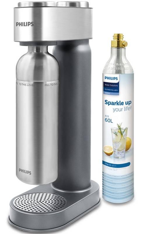 Výrobník sodové vody Philips ADD4905SV 10, Výrobník, sodové, vody, Philips, ADD4905SV, 10