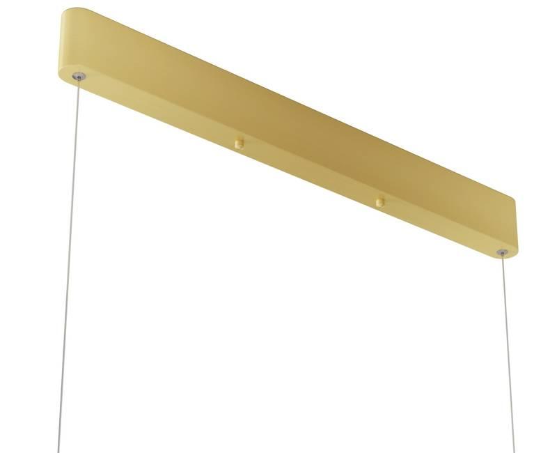 Závěsné svítidlo IMMAX NEO MILANO 120 cm 40 W zlaté