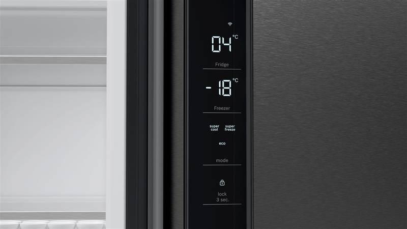 Americká lednice Bosch Serie 6 KFN96AXEA Home Connect černá