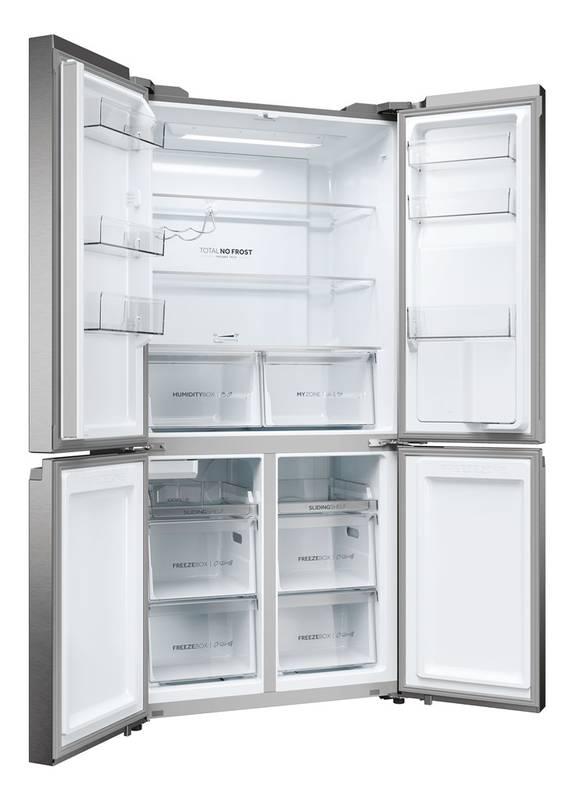 Americká lednice Haier HCR5919EHMP