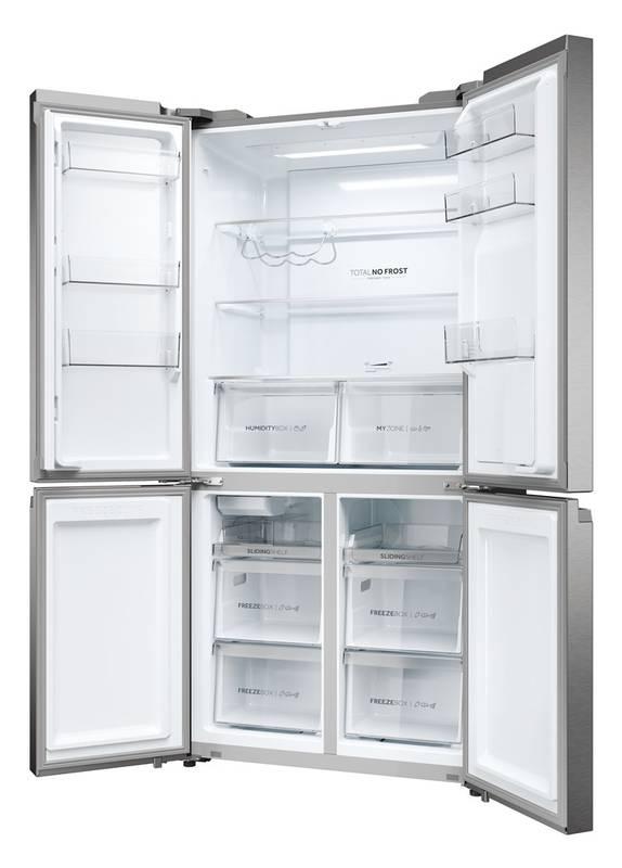 Americká lednice Haier HCR5919EHMP