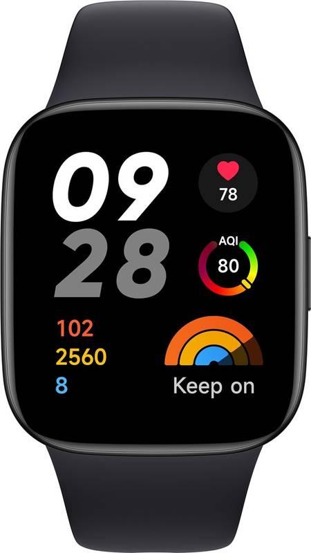 Chytré hodinky Xiaomi Redmi Watch 3 černé, Chytré, hodinky, Xiaomi, Redmi, Watch, 3, černé